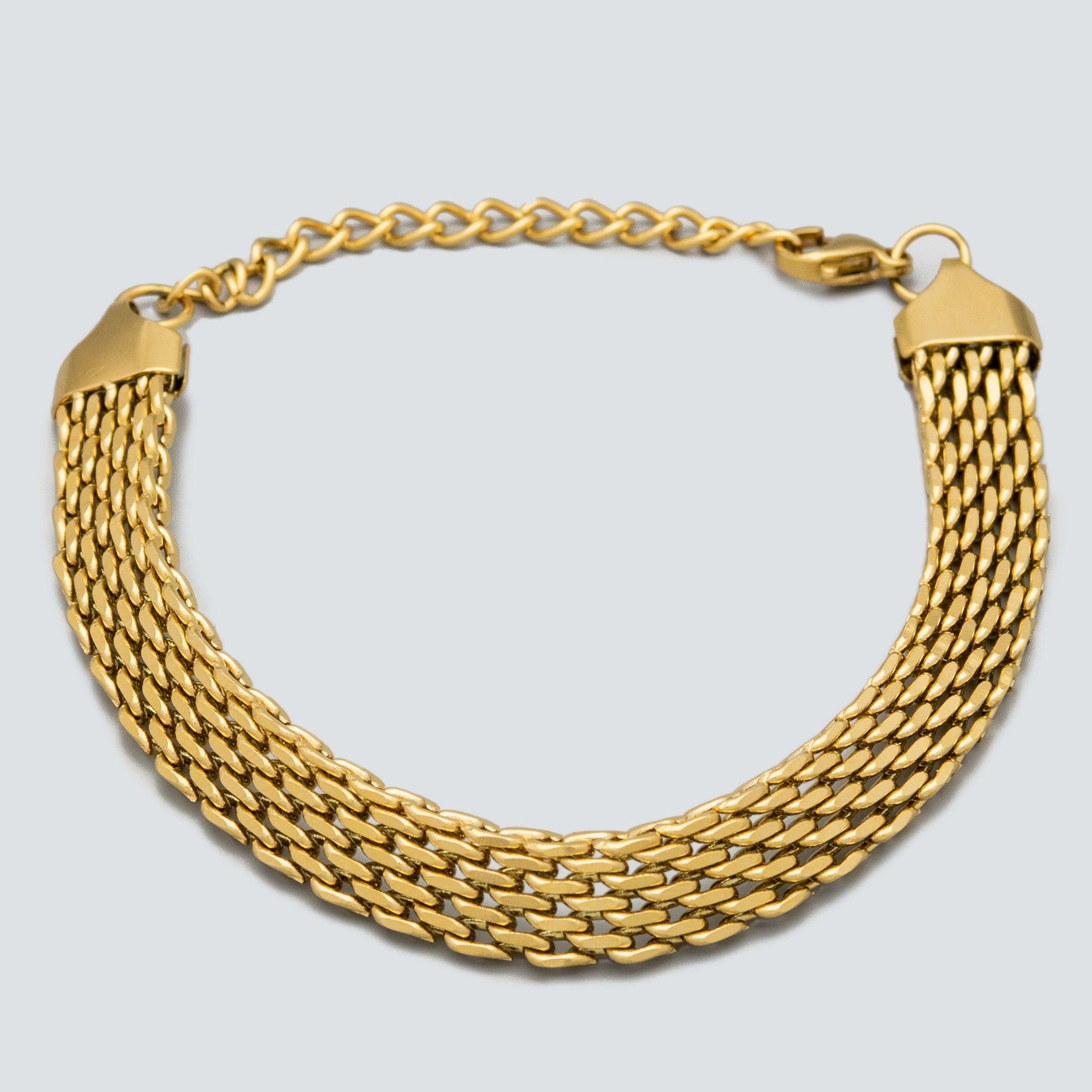 Wavy Gold Bracelet